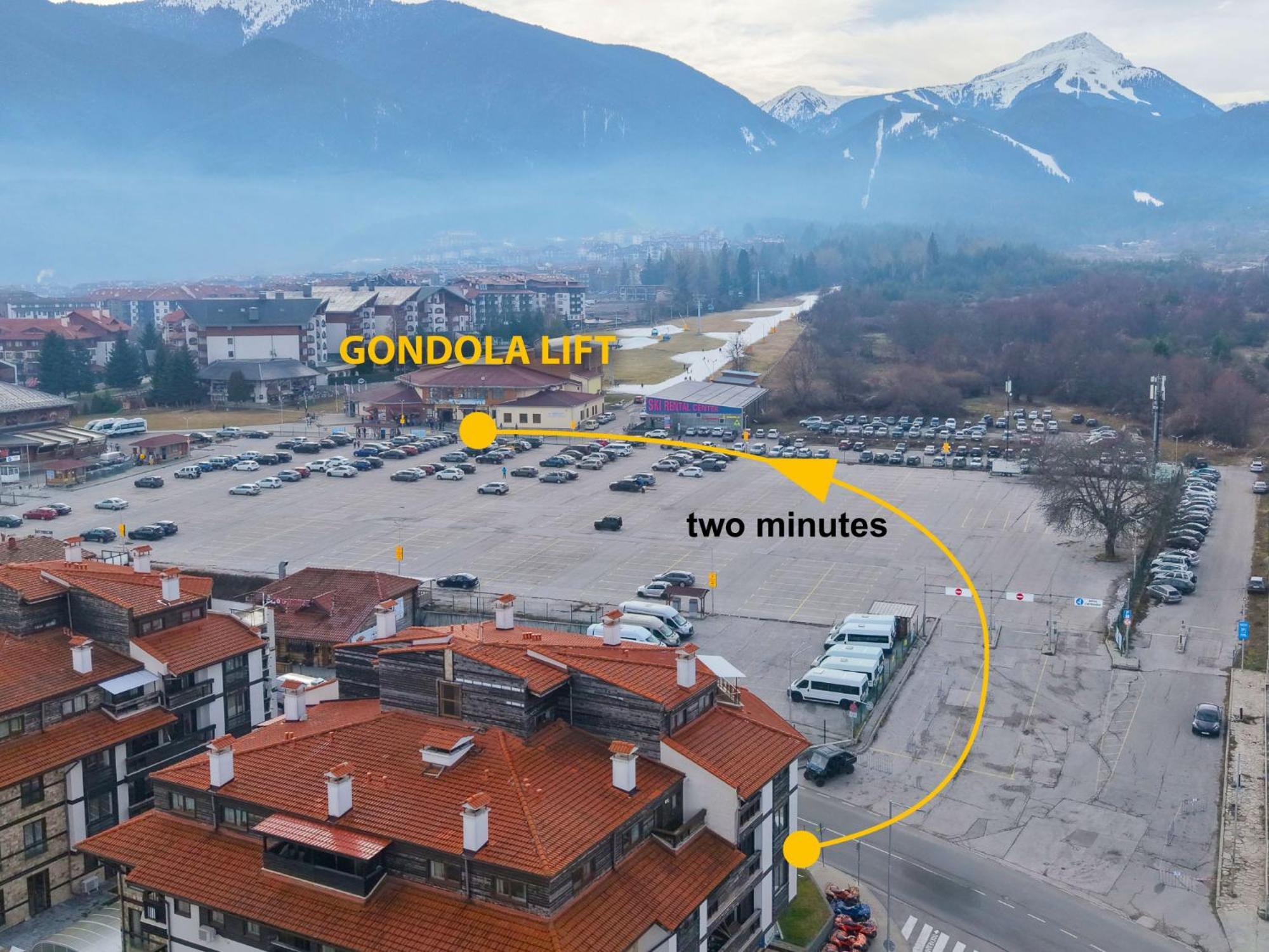 Great Location Near Lift Leilighet Bansko Eksteriør bilde